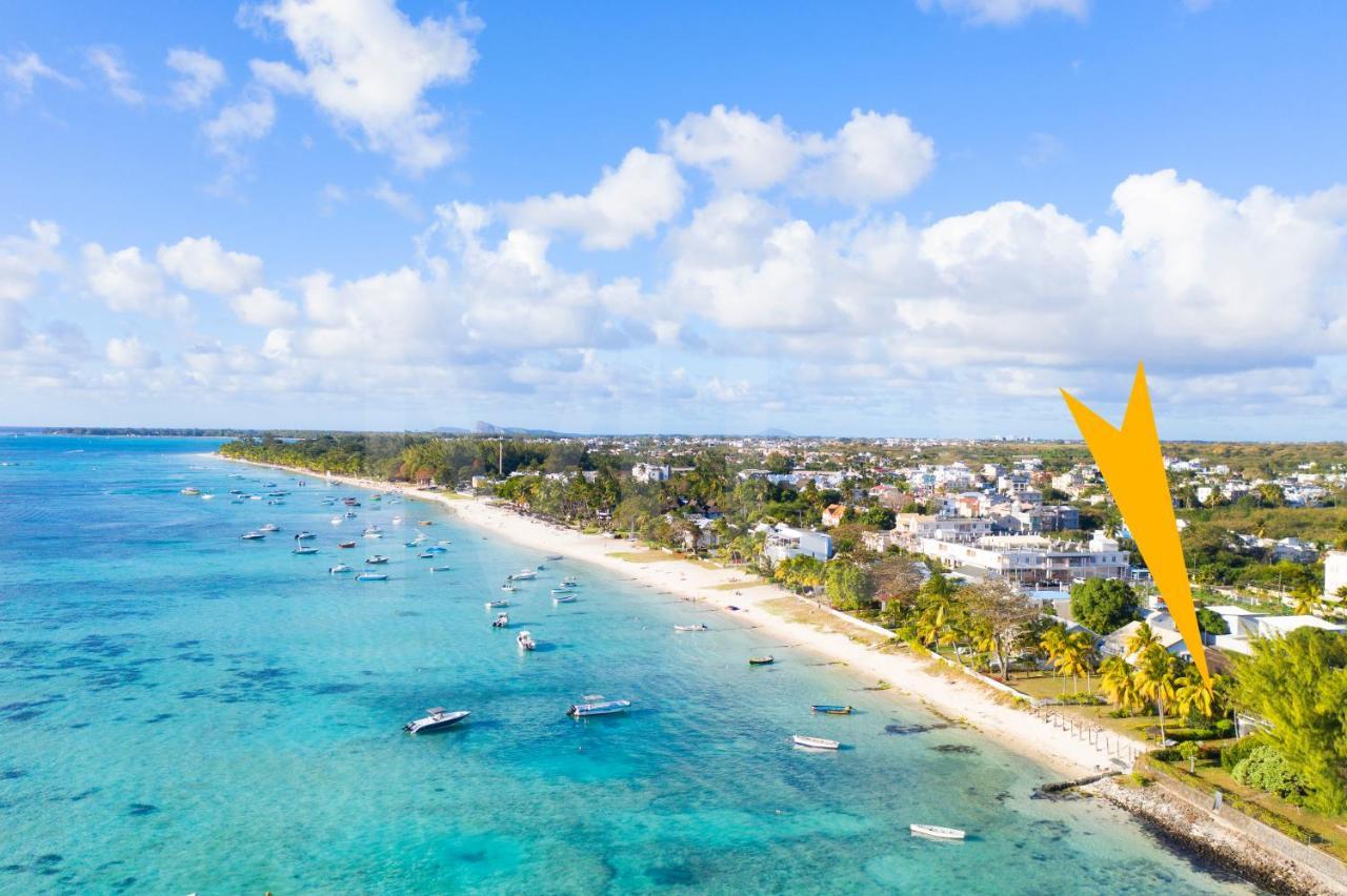 Caro'S Beachfront Trou aux Biches Bagian luar foto
