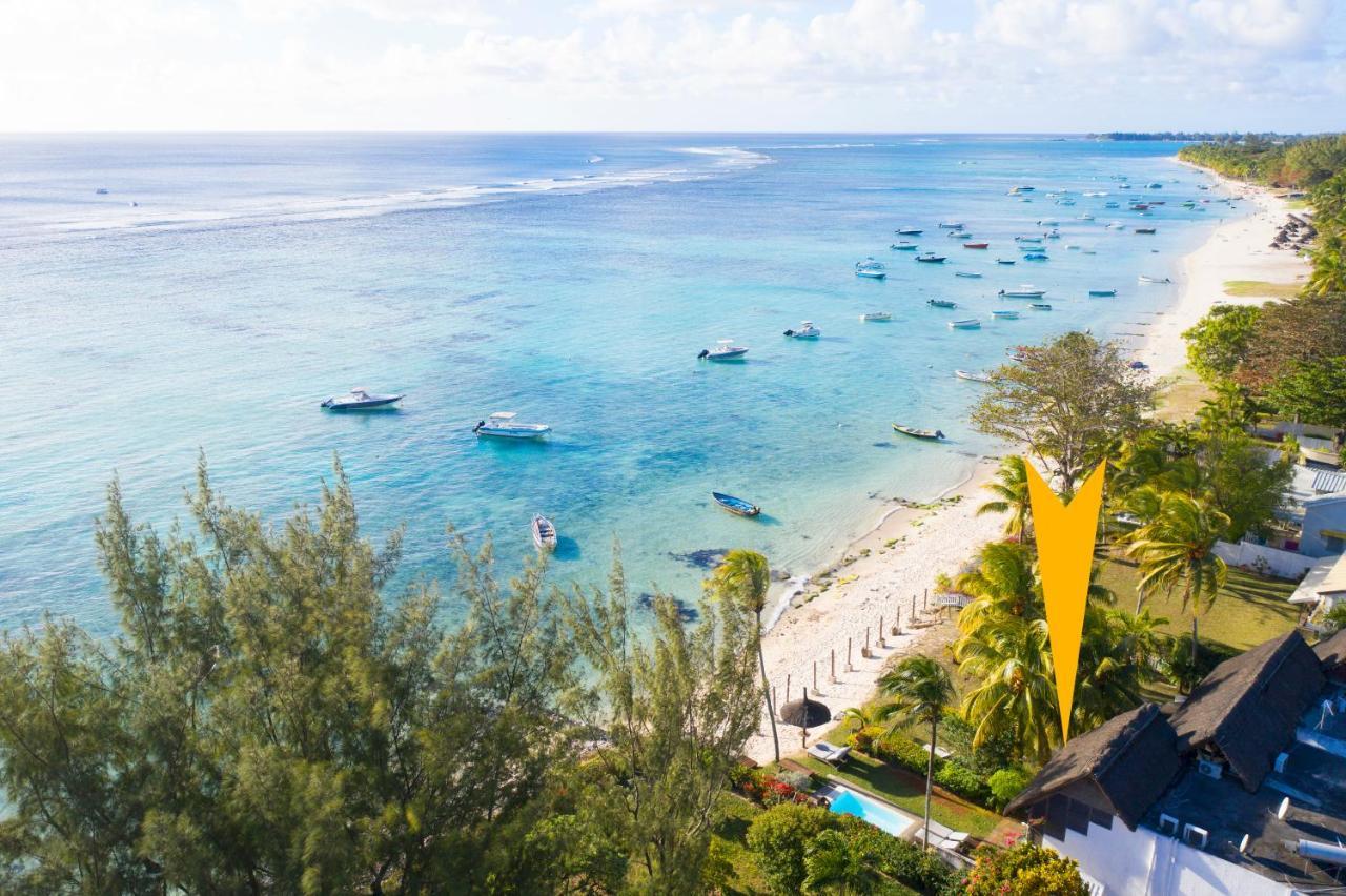 Caro'S Beachfront Trou aux Biches Bagian luar foto